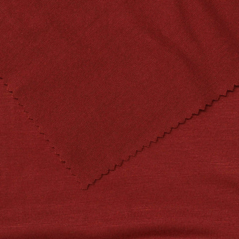 Red Marl Jersey Knit, Viscose, 160 gsm