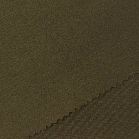 Dark Olive Twill, Poly-Viscose