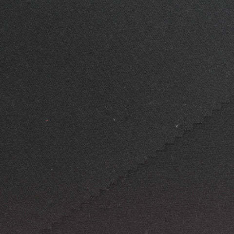 Black Ponte Knit, Poly-Viscose