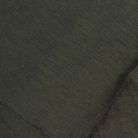 Dark Olive Jersey Knit, Polyester