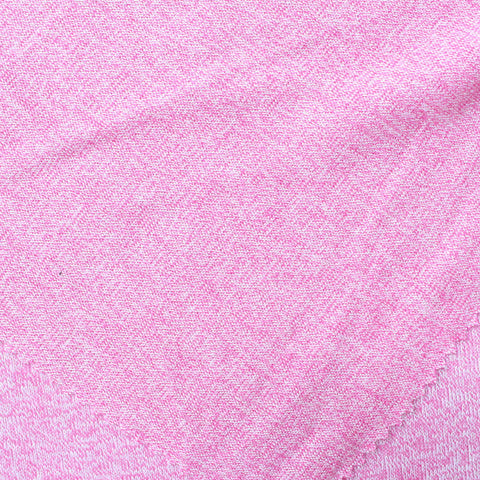 Pink Marl Chunky Knit, Poly-Viscose, 161 gsm