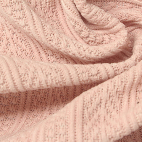Light Pink Tone-on-Tone Jacquard, Polyester