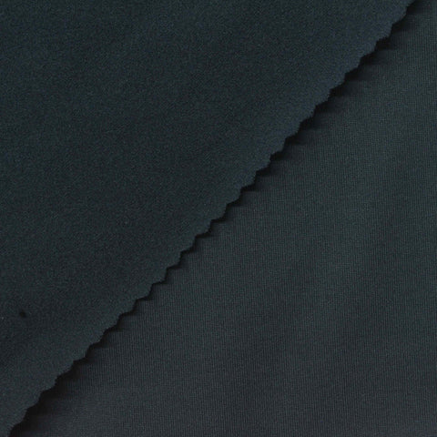 Polyester Stretch Milk Silk Knit Fabric, 190 gsm, 153 cm — Navy
