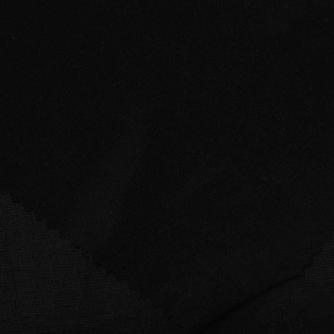 Black Jersey Knit, Polyester