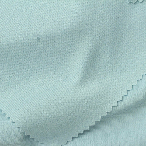 Light Blue Interlock Knit, Cotton