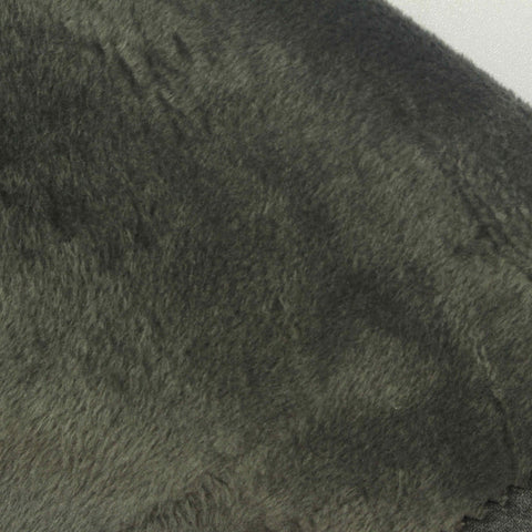 Dark Grey Heathered-Marl Velvet, Poly-Cotton