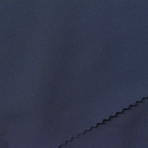 Navy Sateen, Poly-Spandex
