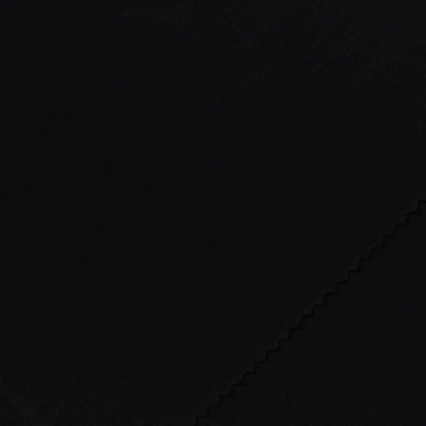Viscose Stretch Jersey Knit Fabric, 380 gsm, 135 cm — Black