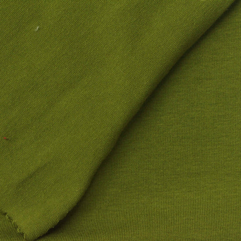 Cotton Stretch Jersey Knit Fabric, 170 gsm, 160 cm — Green