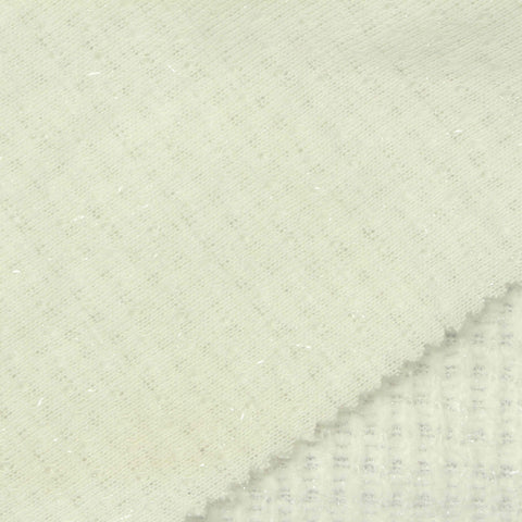 Sequin 100% Polyester Chenille Fabric, 329 gsm, 165 cm — Beige
