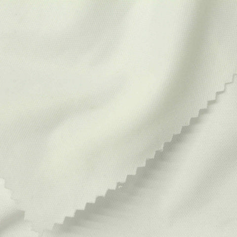 Off-White Piqué Knit, Polyester