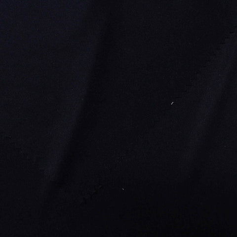 Black Interlock Knit, Polyester