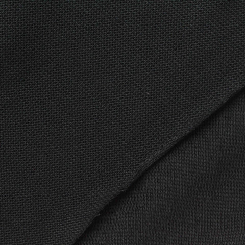 100% Cotton Jersey Knit Fabric, 210 gsm, 160 cm — Black