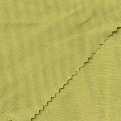 Light Olive Ponte Knit, Viscose-Nylon