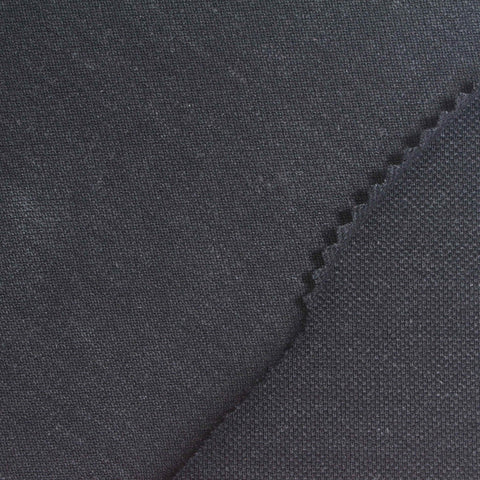 Dark Grey Marl Piqué Knit