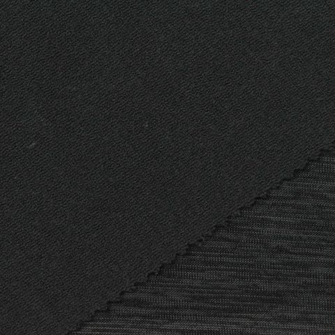 Dark Grey Marl French Terry, Polyester