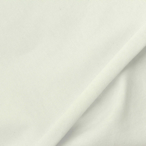 Off-White Jersey Knit, Cotton