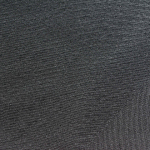 Dark Charcoal Denim, Cotton-Poly