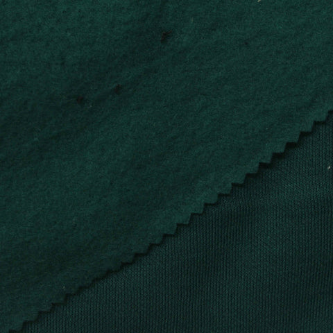 Dark Green Piqué Knit, Cotton-Poly