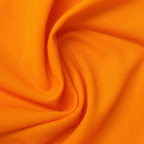 100% Polyester Warp Knit Fabric, 135 gsm, 155 cm — Orange