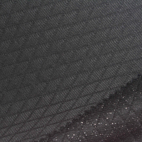Black Speckles Jacquard, Polyester