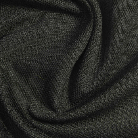 Black Birdseye Knit, Polyester