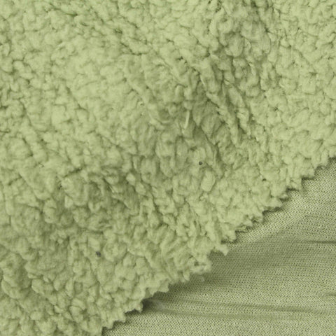 Polyester Cotton Knit Fabric, 260 gsm, 180 cm — Green