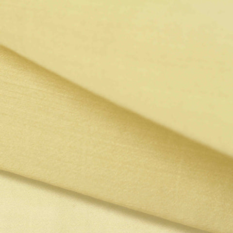 100% Polyester Organza Fabric, 47 gsm, 150 cm — Yellow