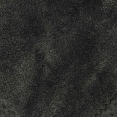 Polyester Cotton Stretch Velvet Fabric, 360 gsm, 180 cm — Grey