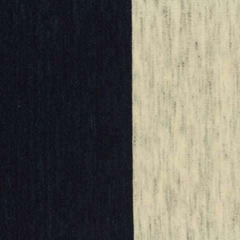 Black Marl Jersey Knit, Cotton-Poly, 157 gsm