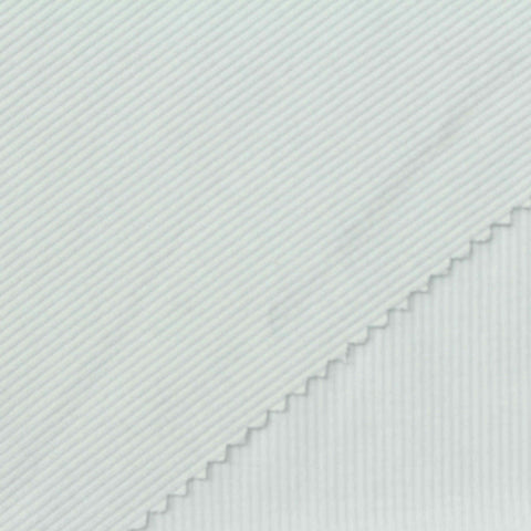 Pale Blue Rib Knit, Polyester