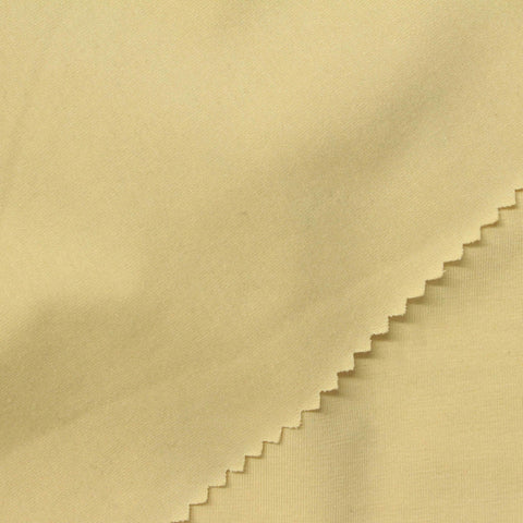 Viscose Cotton Stretch Jersey Knit Fabric, 185 gsm, 160 cm — Khaki