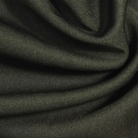 Polyester Stretch Knit Fabric, 250 gsm, 166 cm — Green