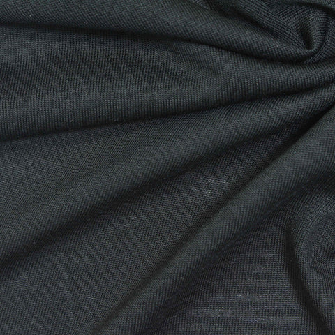 Dark Grey Marl Jersey Knit, Tencel Lyocell, 150 gsm