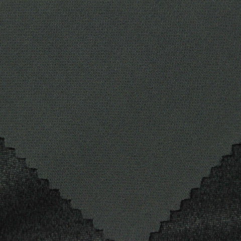 Dark Grey Marl Interlock Knit, Polyester, 280 gsm