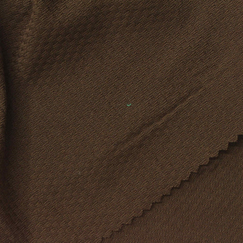 Dark Brown Textured Jacquard, Modal-Cotton