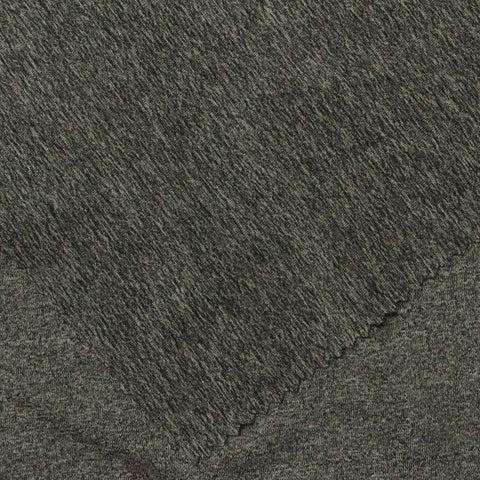 Heathered Grey Marl Jersey Knit, Polyester, 160 gsm