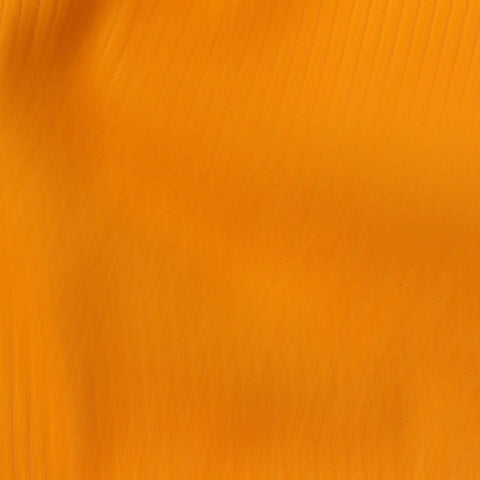 Cotton Polyester Stretch Rib Knit Fabric, 342 gsm, 136 cm — Orange