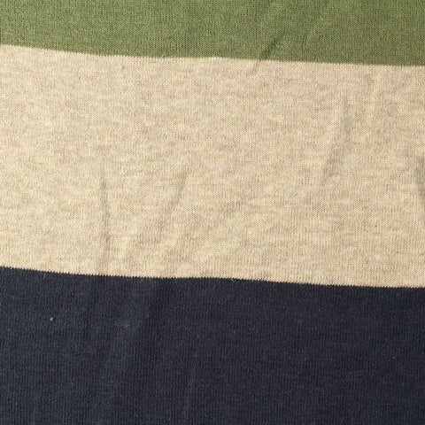 100% Cotton Rib Knit Fabric, 165 gsm, 165 cm — Green