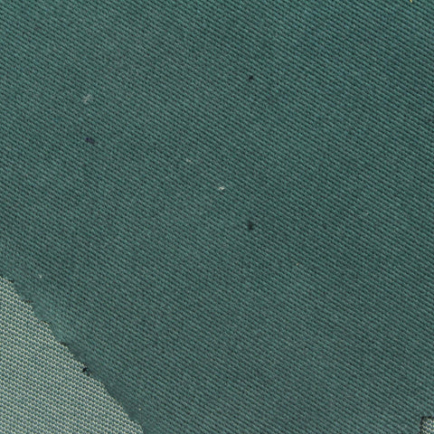 Muted Green Marl Denim, Cotton-Poly