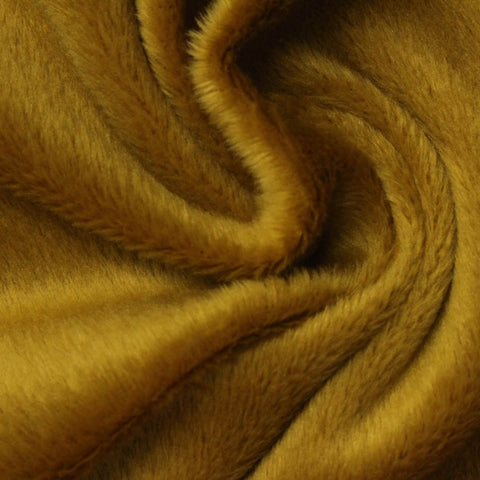Brown Plush Minky, Polyester