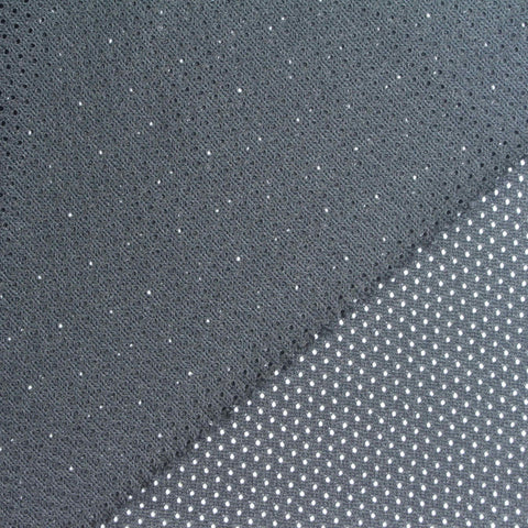 White Dot Warp Knit, Polyester, 106 gsm