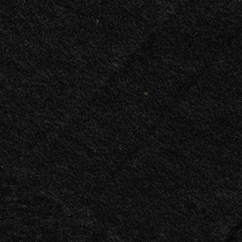 Dark Grey Marl Jersey Knit, Cotton, 155 gsm