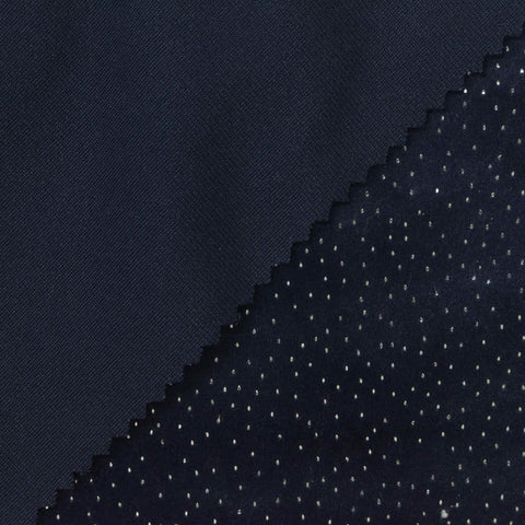 Silver Dots Velvet, Polyester, 290 gsm