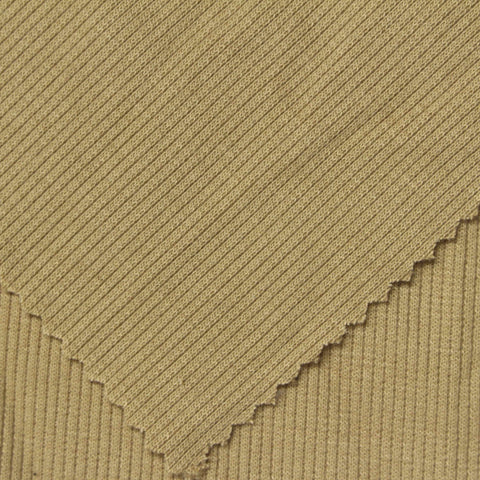 Tan Rib Knit, Polyester