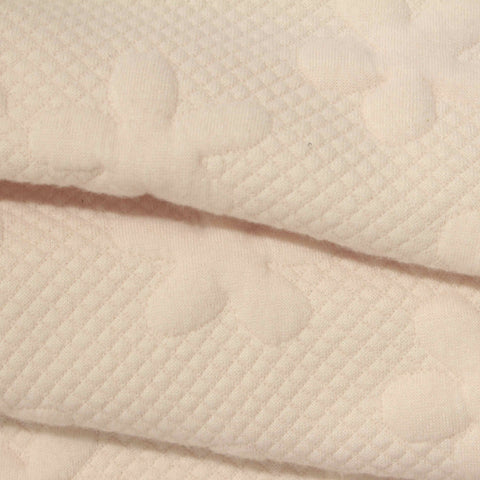 Beige Floral Jacquard, Polyester