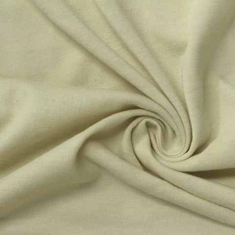 Cotton Polyester Jersey Knit Fabric, 140 gsm, 150 cm — Khaki