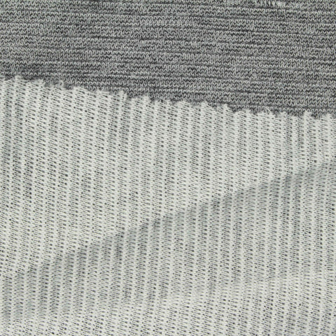 Grey Marl Chunky Knit, Poly-Viscose, 280 gsm