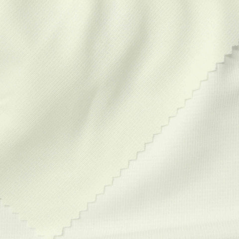100% Polyester Interlock Knit Fabric, 160 gsm, 165 cm — Beige