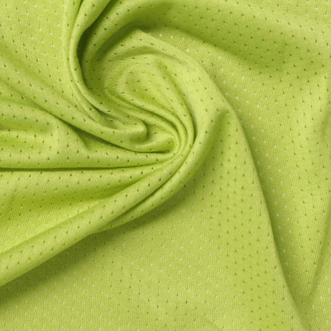 Polyester Stretch Knit Fabric, 140 gsm, 160 cm — Green